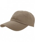 Baseball Caps Baseball Caps 100% Cotton Plain Blank Adjustable Size Wholesale LOT 12 Pack - Olive - CJ182I05L5D $40.35