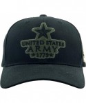 Baseball Caps US Army Official Licensed Premium Quality Only Vintage Distressed Hat Veteran Military Star Baseball Cap - CN18...