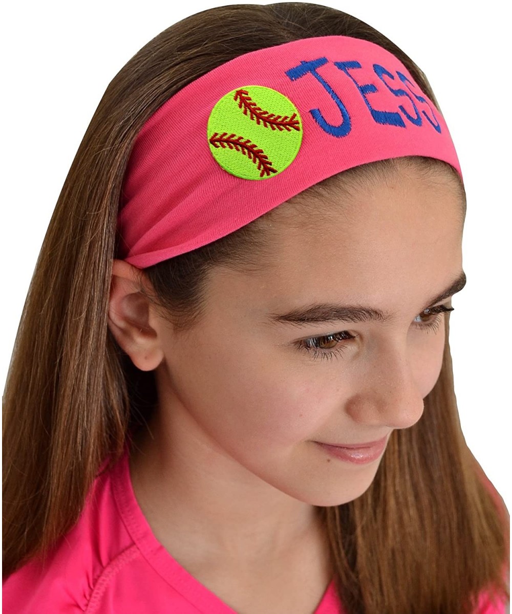 Headbands Personalizado Bordado Softball Headband gr ficos - CN11UOIA20H $19.72