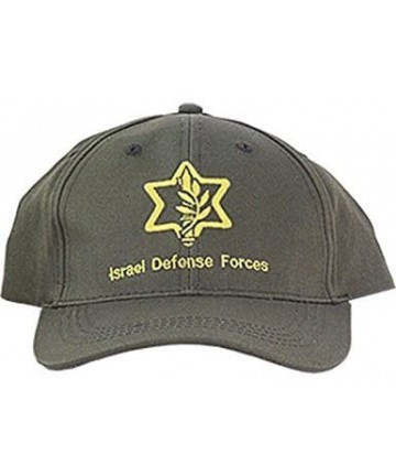 Baseball Caps Israel Defense Forces IDF Adjustable Baseball Hat - C91874LZ9T7 $25.88