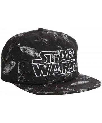 Baseball Caps Star Wars Official Snapback One Size Fits Most Sublimated Print Hat - CO122KEW0A7 $42.93