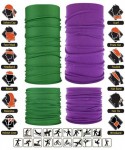 Headbands Multi Purpose Balaclava Motorcycling Activities - 12PCS.Solid Color - C318RSRR7LD $34.51