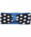 Skullies & Beanies 3 Pack Womens Winter Knit Headband & Hairband Ear Warmer & Beanies - Blue-pink-gray - CK185796OT9 $17.41