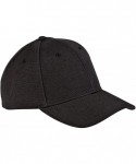 Baseball Caps 6.8 oz. Hemp Baseball Cap (EC7090) - Black - CK11UCUJHO5 $14.13