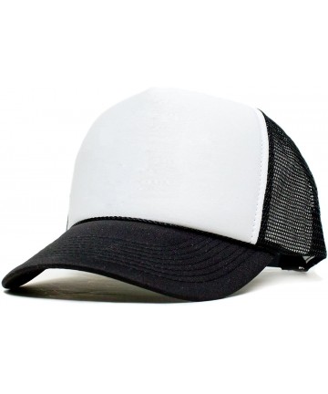 Baseball Caps Custom Mesh Baseball Caps Add Your Own Personalized Adjustable Sports Trucker Sun Hats - Blue - CI1964454L6 $22.25