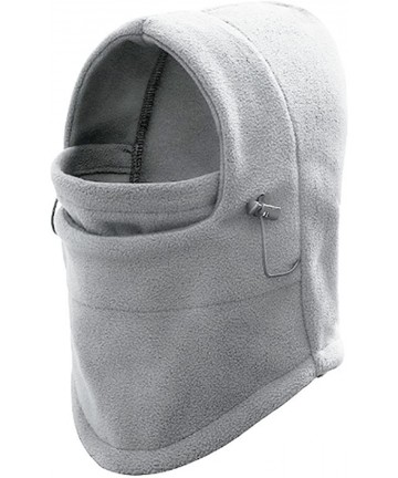 Balaclavas Unisex Tactical Polar Fleece Outdoor Windproof Ski Mask Balaclava Sports Face Mask Neck Warmer Ski Hood Hat - CX18...