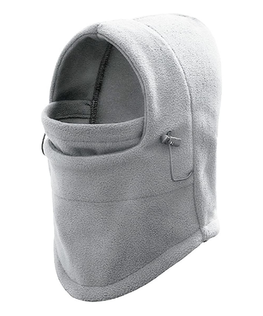 Balaclavas Unisex Tactical Polar Fleece Outdoor Windproof Ski Mask Balaclava Sports Face Mask Neck Warmer Ski Hood Hat - CX18...