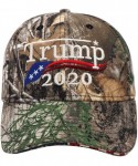 Baseball Caps Trump 2020 Hat & Flag Keep America Great Campaign Embroidered/Printed Signature USA Baseball Cap - Leaf T3 - C6...