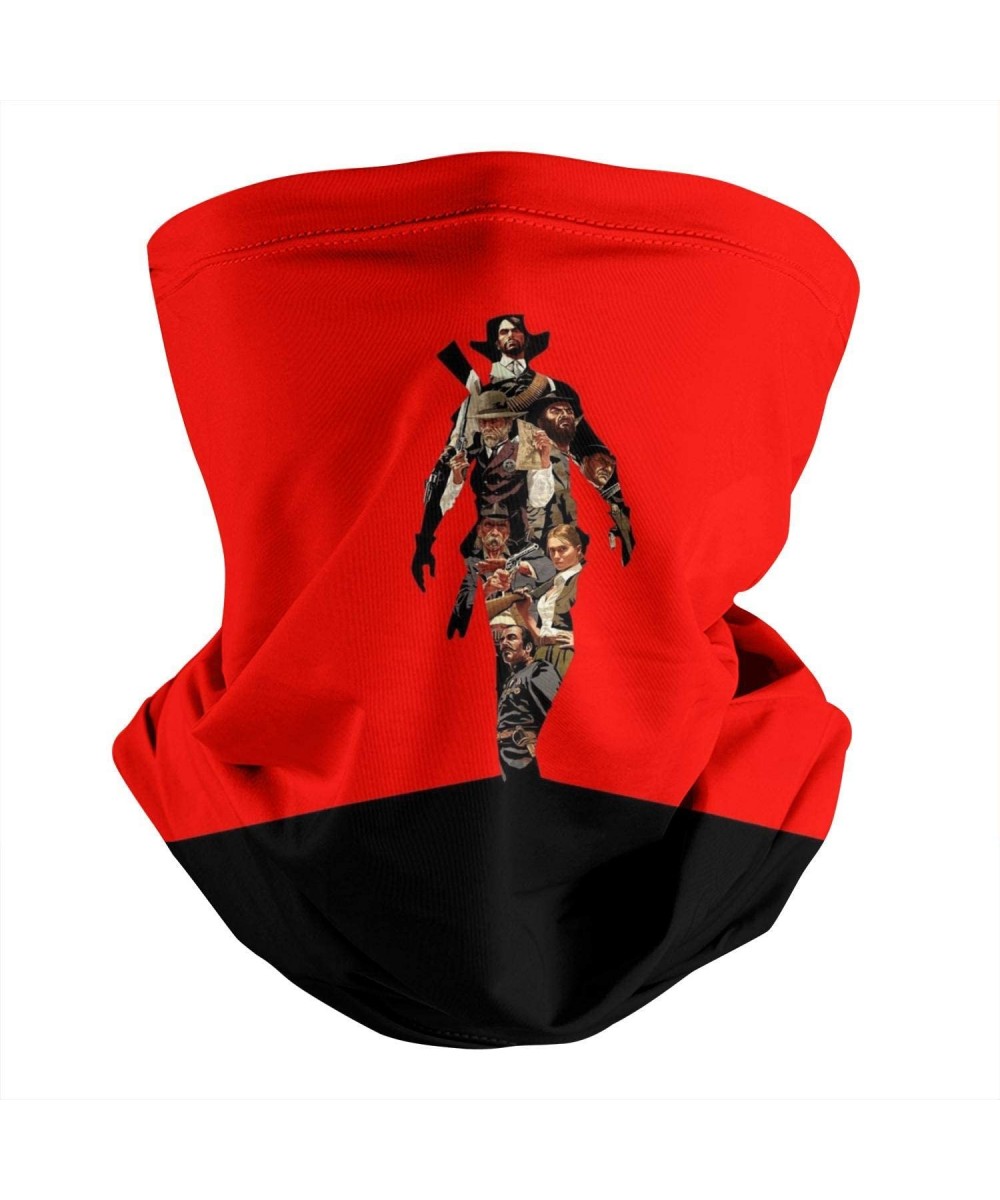 Balaclavas Red Dead Redemption 2 Poster Windproof Multifunctional Headbands Headwear - C4197X2960W $17.34