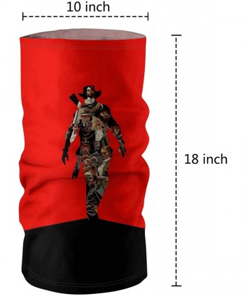 Balaclavas Red Dead Redemption 2 Poster Windproof Multifunctional Headbands Headwear - C4197X2960W $17.34