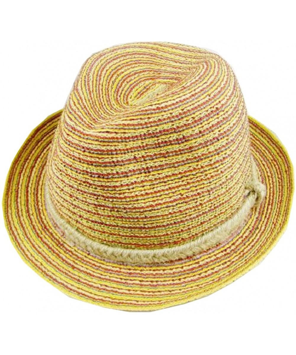 Sun Hats Women Sun Hat Brim Beach Straw Floppy Derby Cap - Sh05-beige - CQ12E4JX9A1 $19.87
