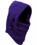 Balaclavas Ascetic Tour Balaclava Hat Winter Warmer Full Face Hat Wind Proof Neck - Purple - C21274VQCN3 $20.50