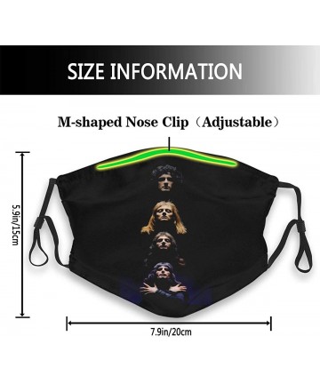 Balaclavas Unisex Half Face Mouth-Muffle for Mens Womens Workout Anti-Dust Face Covers - 20 Black - CY199G3GICL $26.49