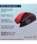 Skullies & Beanies Custom Slouchy Beanie Soccer Mom B Embroidery Skull Cap Hats for Men & Women - Red - C718A58GSWE $24.85