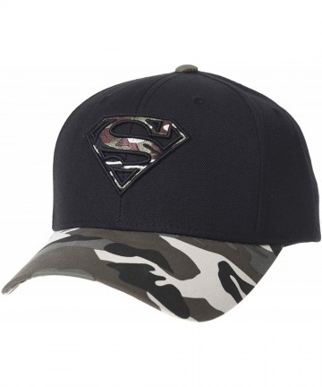 Baseball Caps Superman Shield Baseball Cap Camouflage Pattern Cotton Hat AC11016 - Green - CE18E5CW7MS $34.13