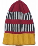 Skullies & Beanies 3 Pack Womens Winter Knit Headband & Hairband Ear Warmer & Beanies - Red/Yell-gray/Ch-ch/Black - CT18578W6...