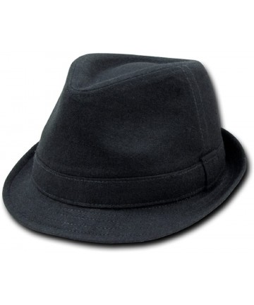 Fedoras Melton Fedora Hat (BLACK- L/XL) - CP1154YFHNJ $45.75