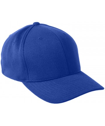 Baseball Caps Flexfit Cool and Dry Sport Baseball Fitted Cap - Royal - CO11LP997V5 $20.27